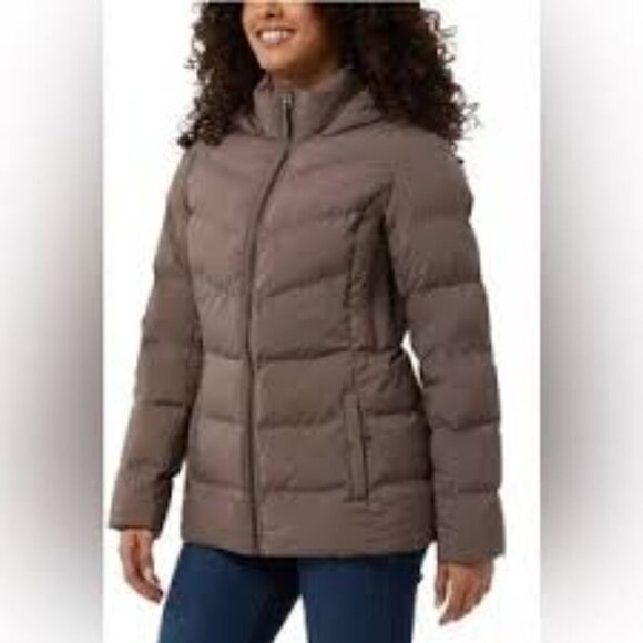 New 32 Degrees Puffer Tech Jacket Women's Size S Lightweight Water Resistant - Picture 9 of 16